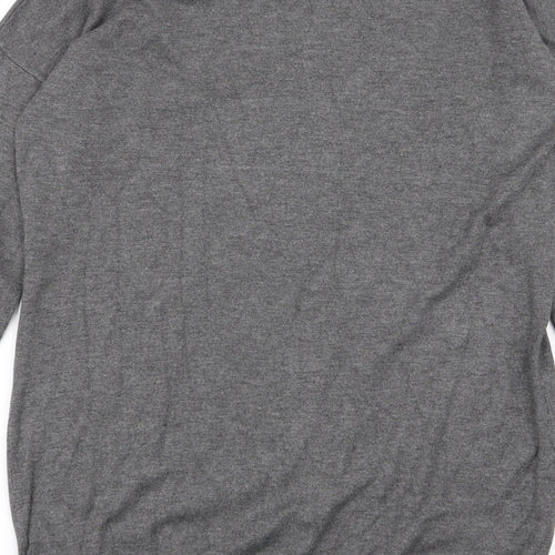 Wallis Womens Grey Geometric  Jumper Dress  Size S