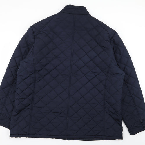 W&B Mens Blue   Jacket Coat Size 2XL