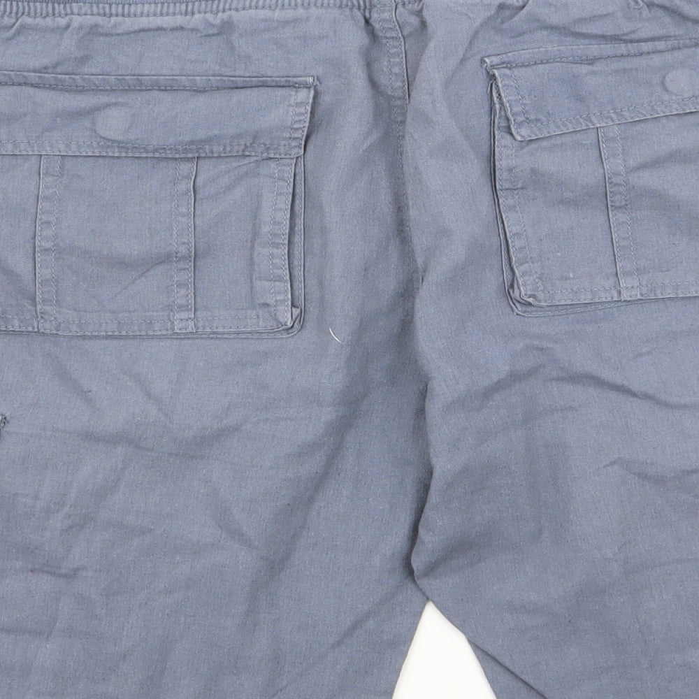 denim and co Mens Blue   Cargo Shorts Size 32 in