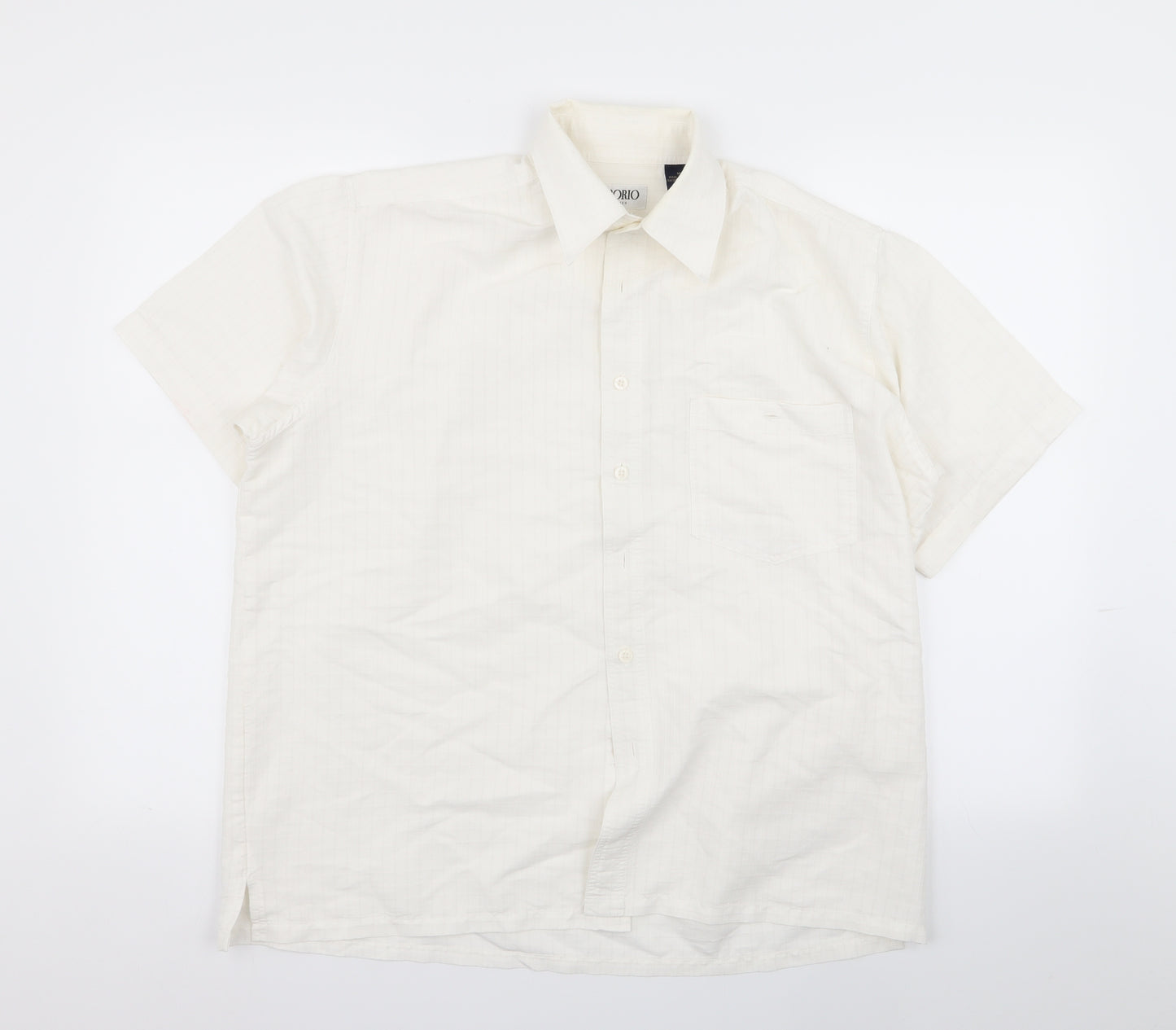 emporio classics Mens White    Dress Shirt Size M