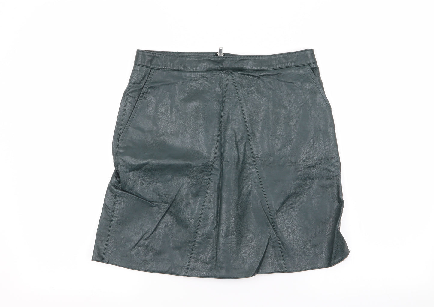 Zara Womens Green   Mini Skirt Size M