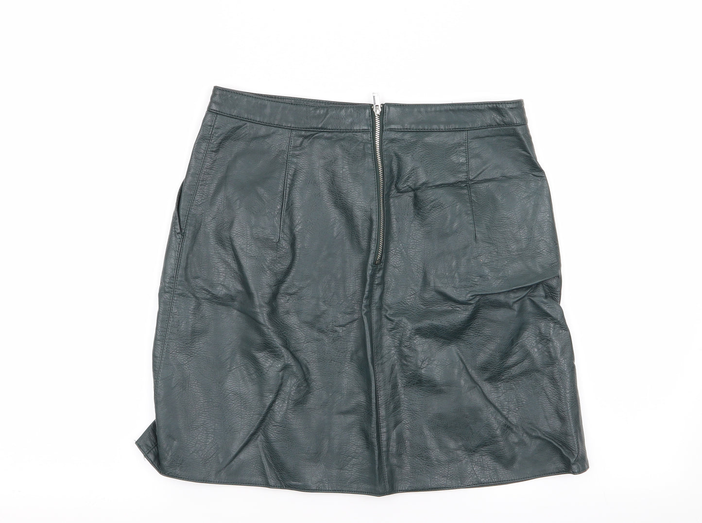 Zara Womens Green   Mini Skirt Size M