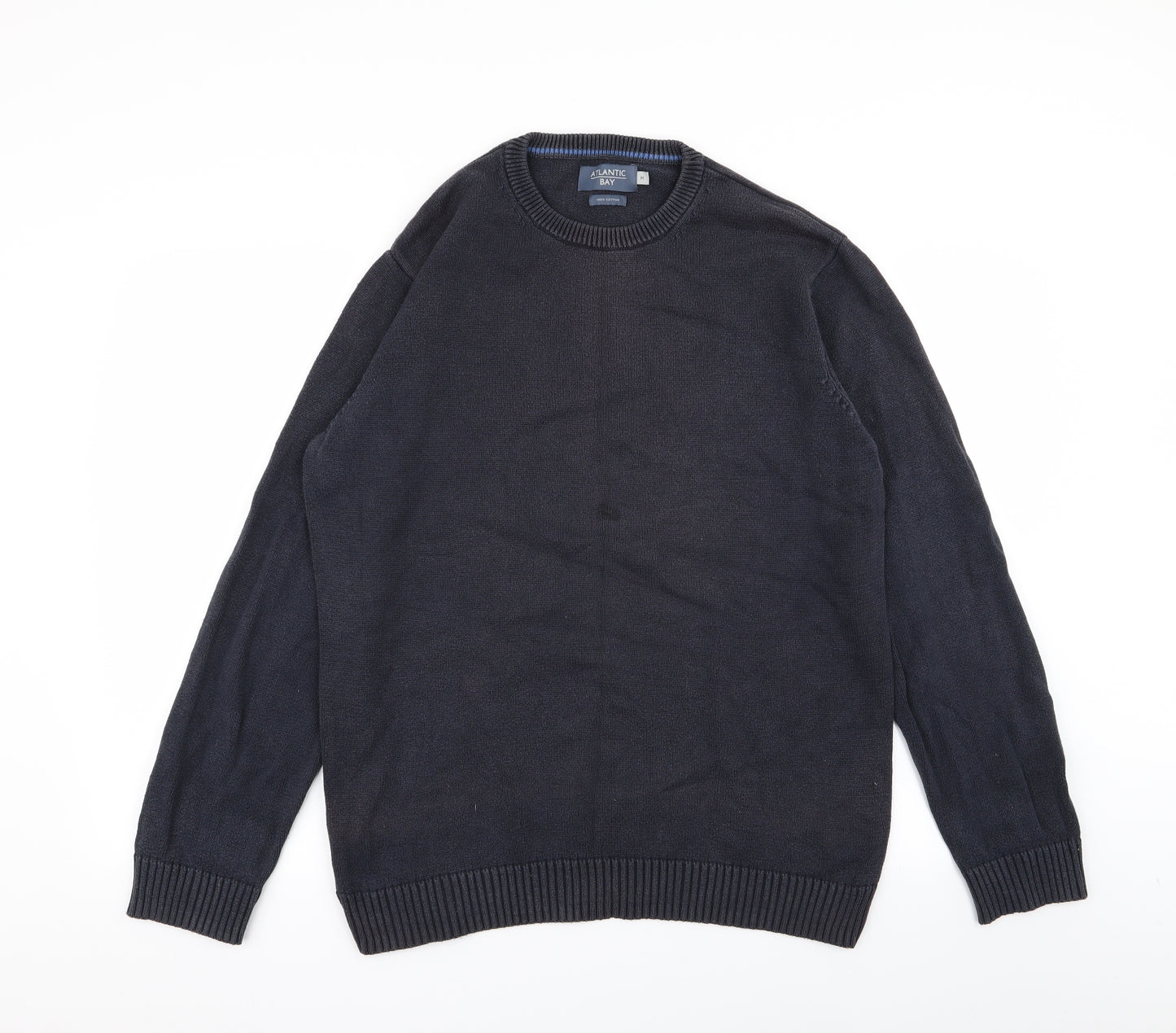 atlntic bay Mens Grey   Pullover Jumper Size M
