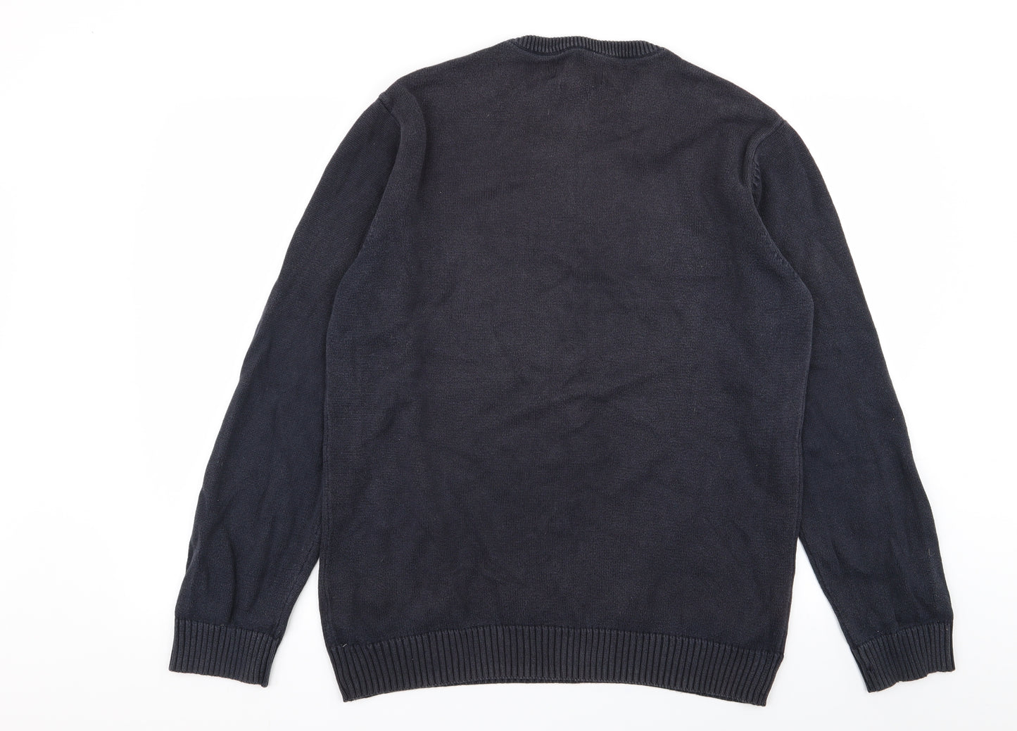 atlntic bay Mens Grey   Pullover Jumper Size M