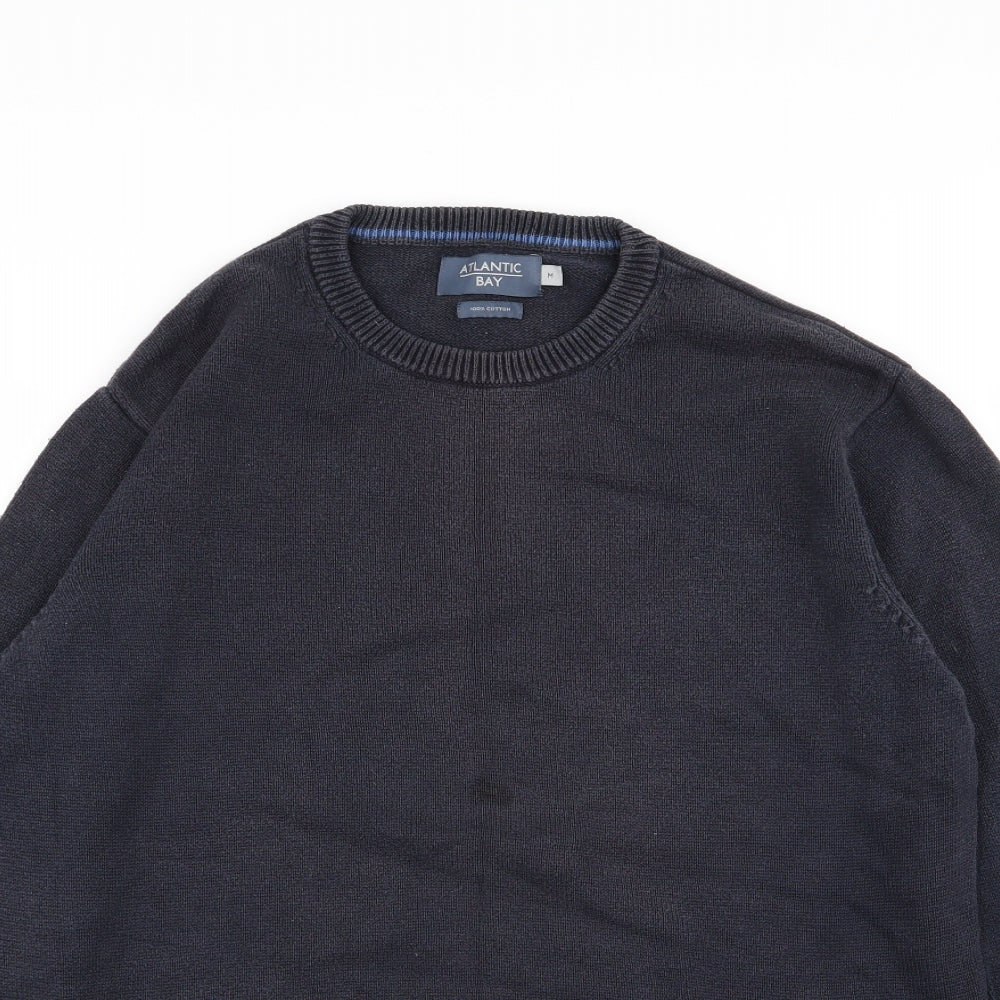 atlntic bay Mens Grey   Pullover Jumper Size M