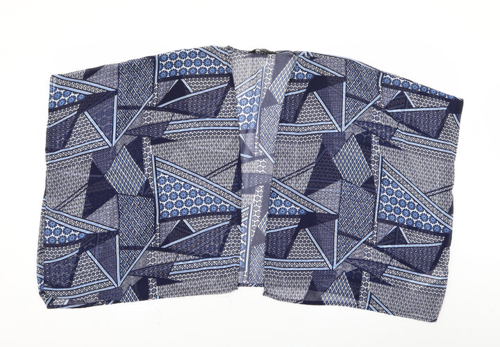 New Look Girls Multicoloured Geometric Kimono T-Shirt Size S