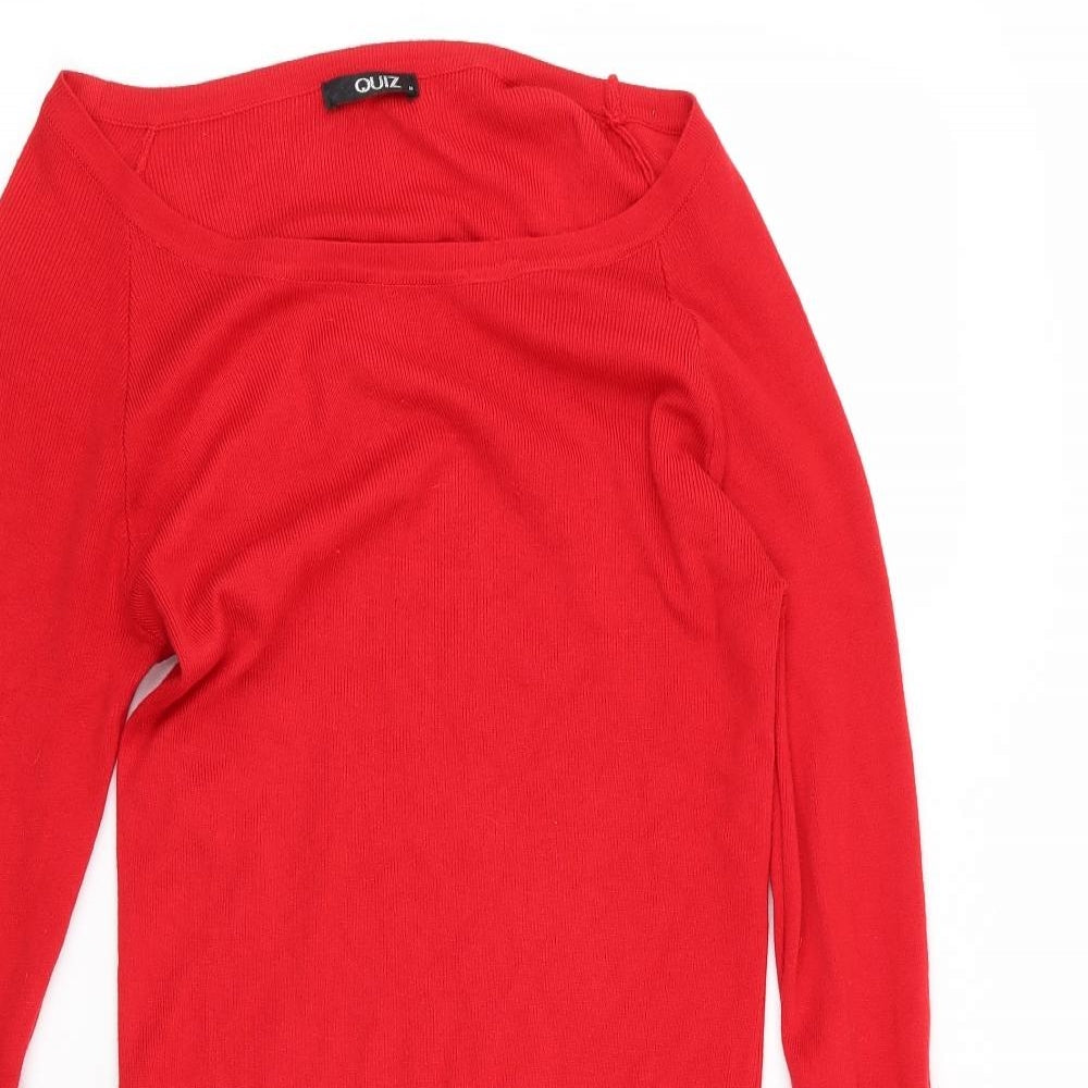 Quiz Womens Red   A-Line  Size M
