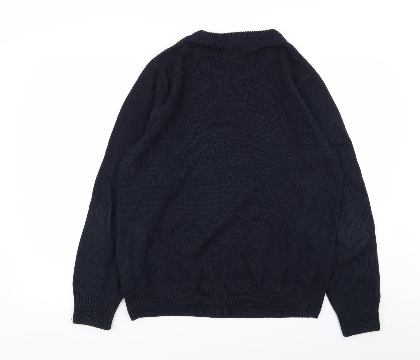 Easy Mens Blue   Pullover Jumper Size M