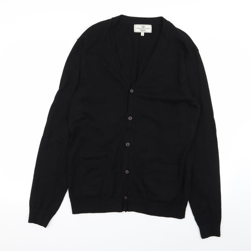NEXT Mens Black   Cardigan Jumper Size M