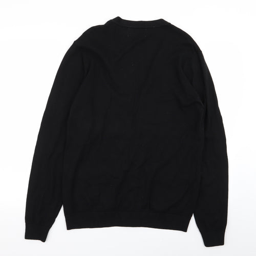 NEXT Mens Black   Cardigan Jumper Size M