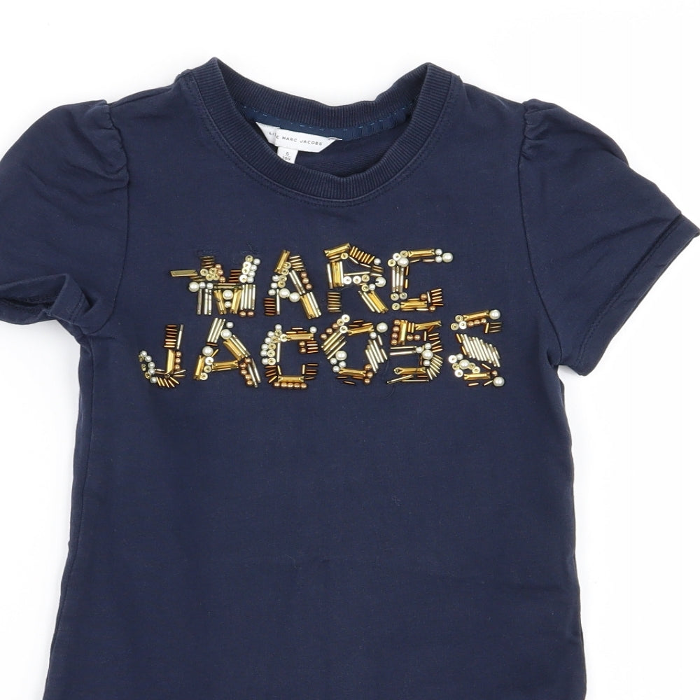 mark jacob Girls Blue   Fit & Flare  Size 5 Years