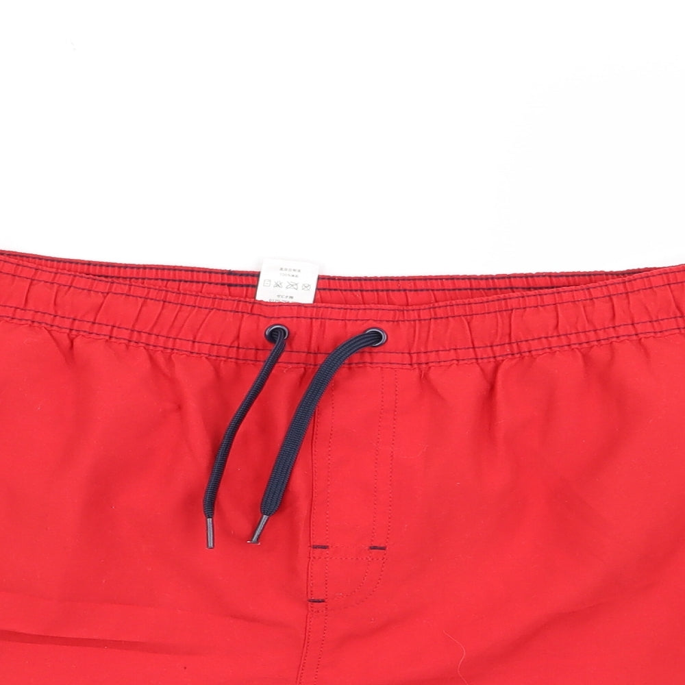 NEXT Boys Red   Cargo Shorts Size 13-14 Years - swim short