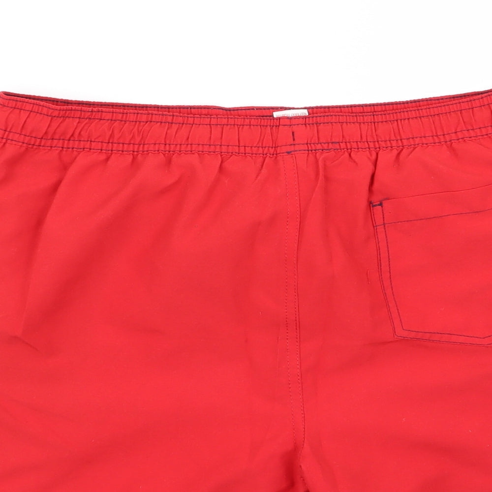 NEXT Boys Red   Cargo Shorts Size 13-14 Years - swim short