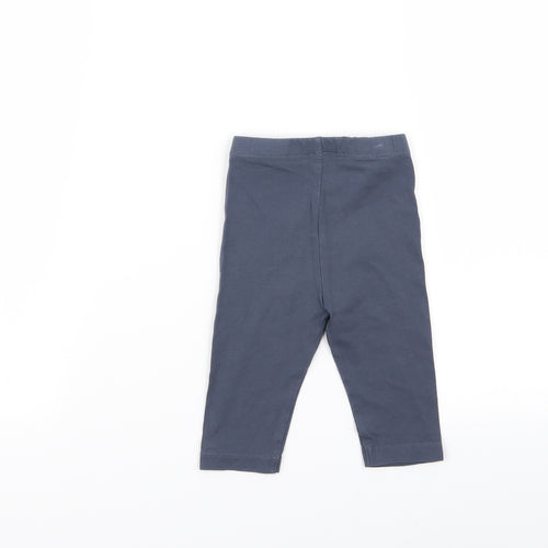 Asda George Girls Grey   Jogger Trousers Size 3-6 Months  - legging
