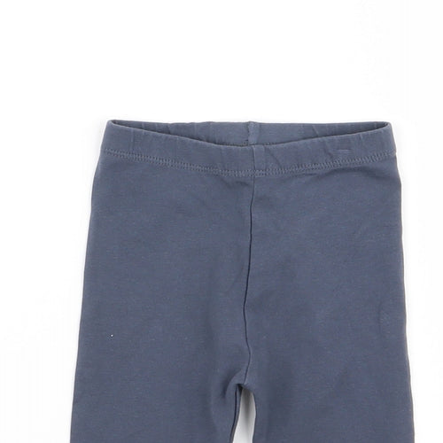 Asda George Girls Grey   Jogger Trousers Size 3-6 Months  - legging