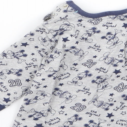 Asda George Boys Multicoloured Geometric  Pullover Jumper Size 0-3 Months  - disney