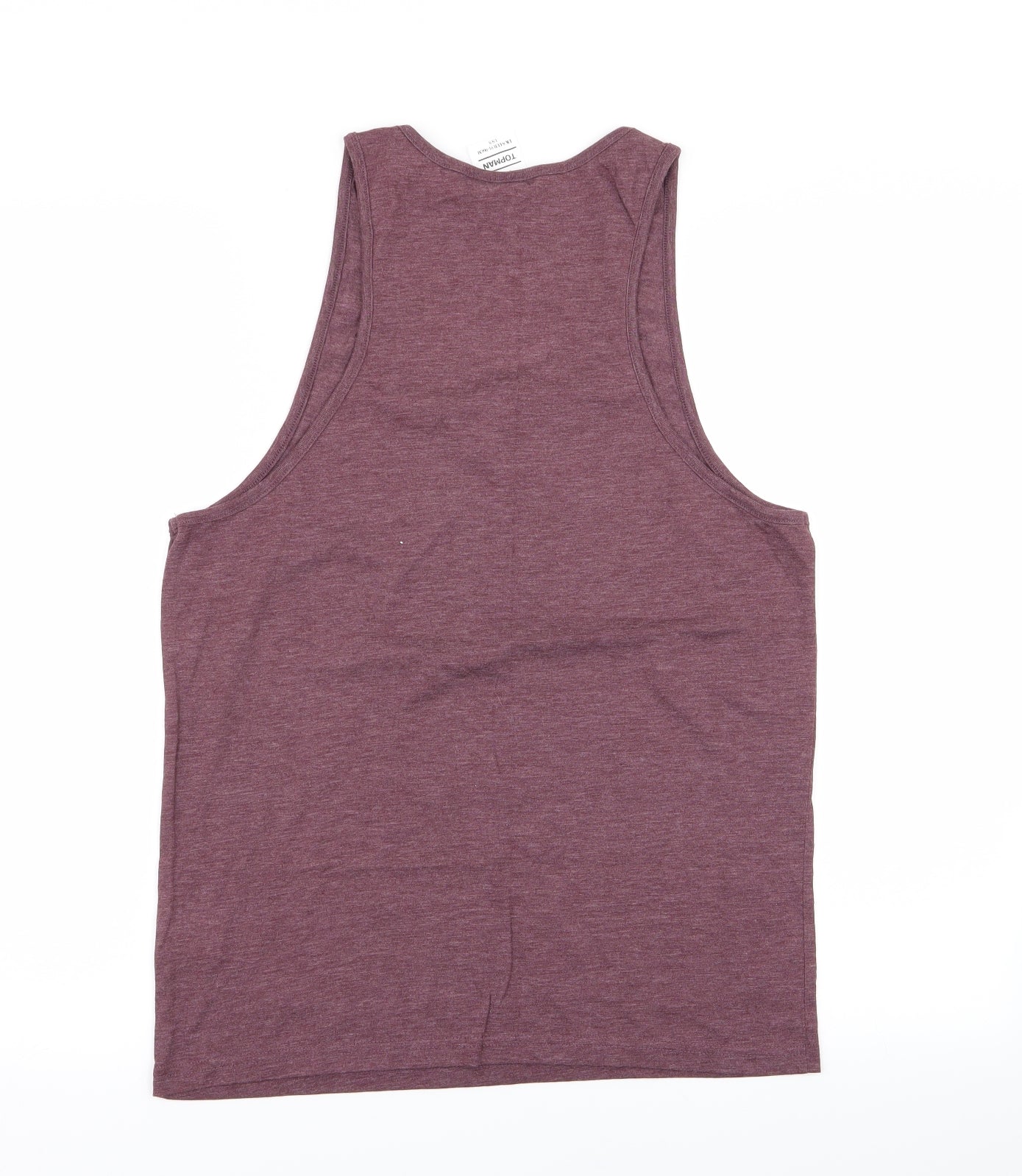 Topman Mens Purple    T-Shirt Size S  - tank top