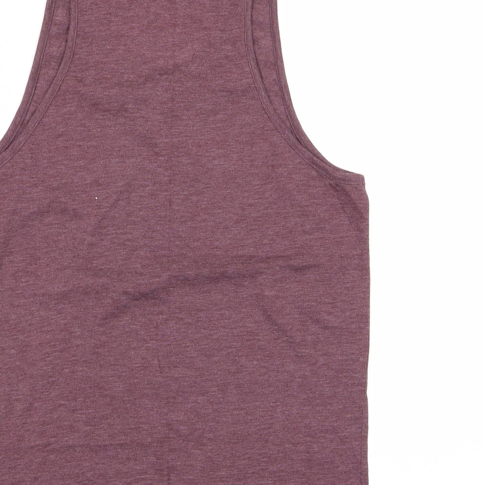 Topman Mens Purple    T-Shirt Size S  - tank top
