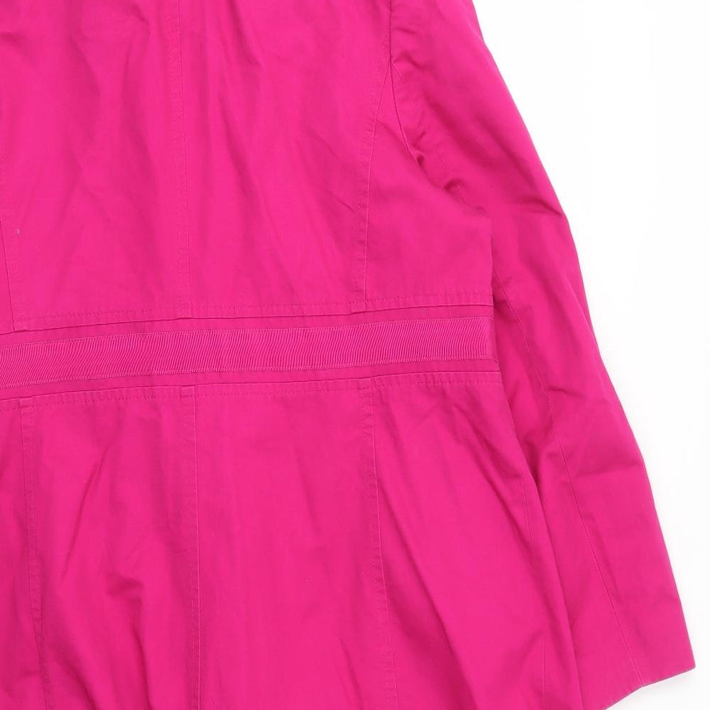 M&S Womens Pink   Jacket Coat Size 20