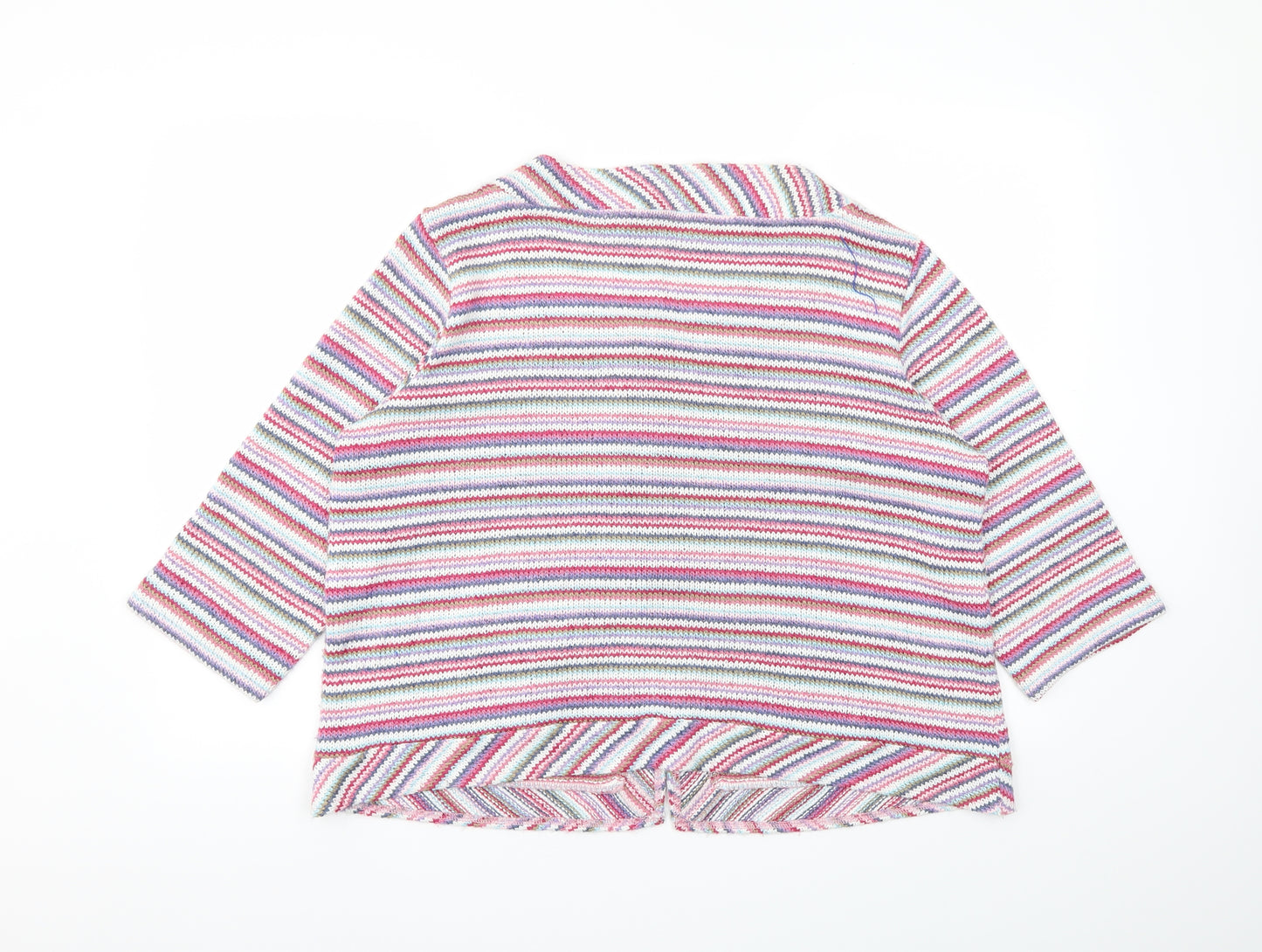 Per Una Womens Multicoloured   Cardigan Jumper Size XL
