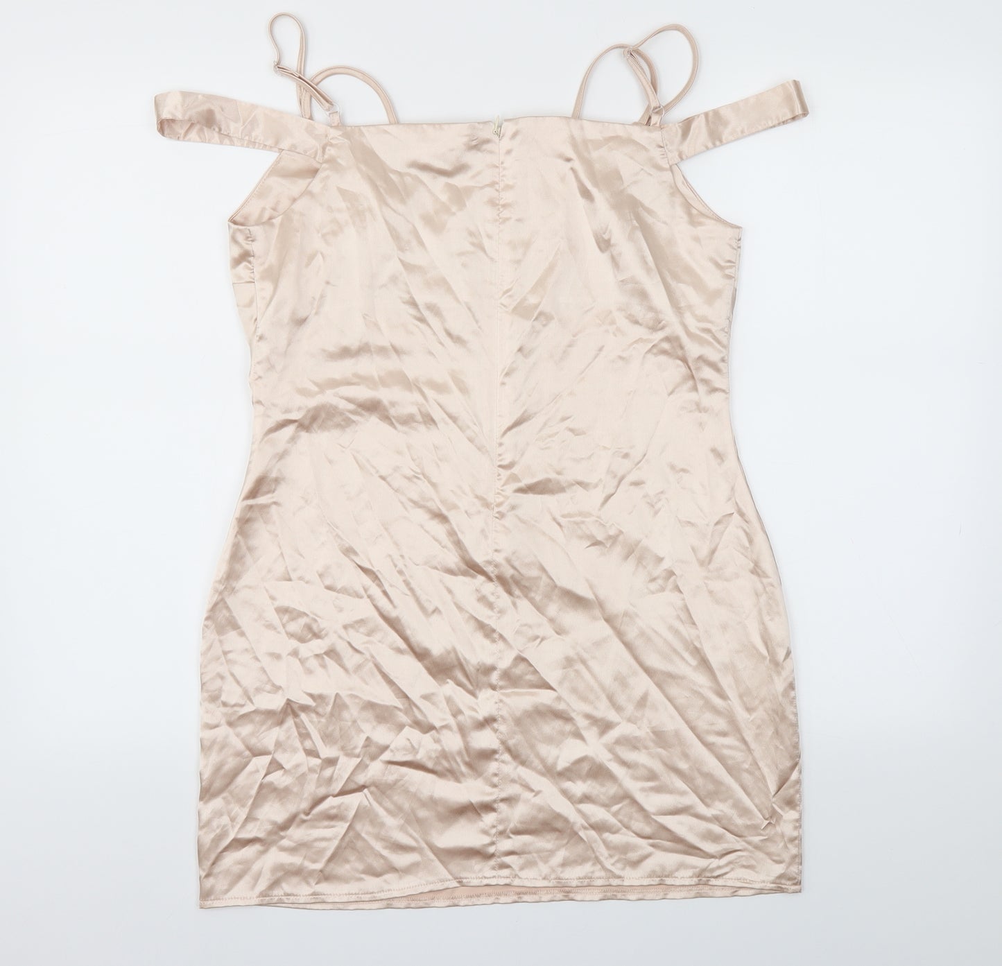 Missguided Womens Pink   Fit & Flare  Size 10
