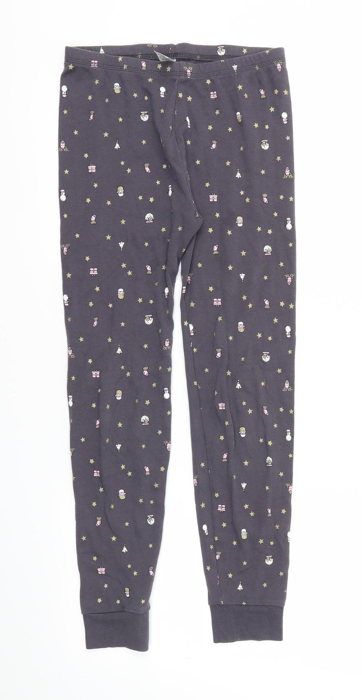 George Girls Grey   Capri Trousers Size 10-11 Years