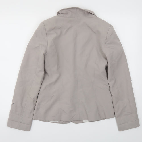 Primark Womens Grey   Jacket Blazer Size 10