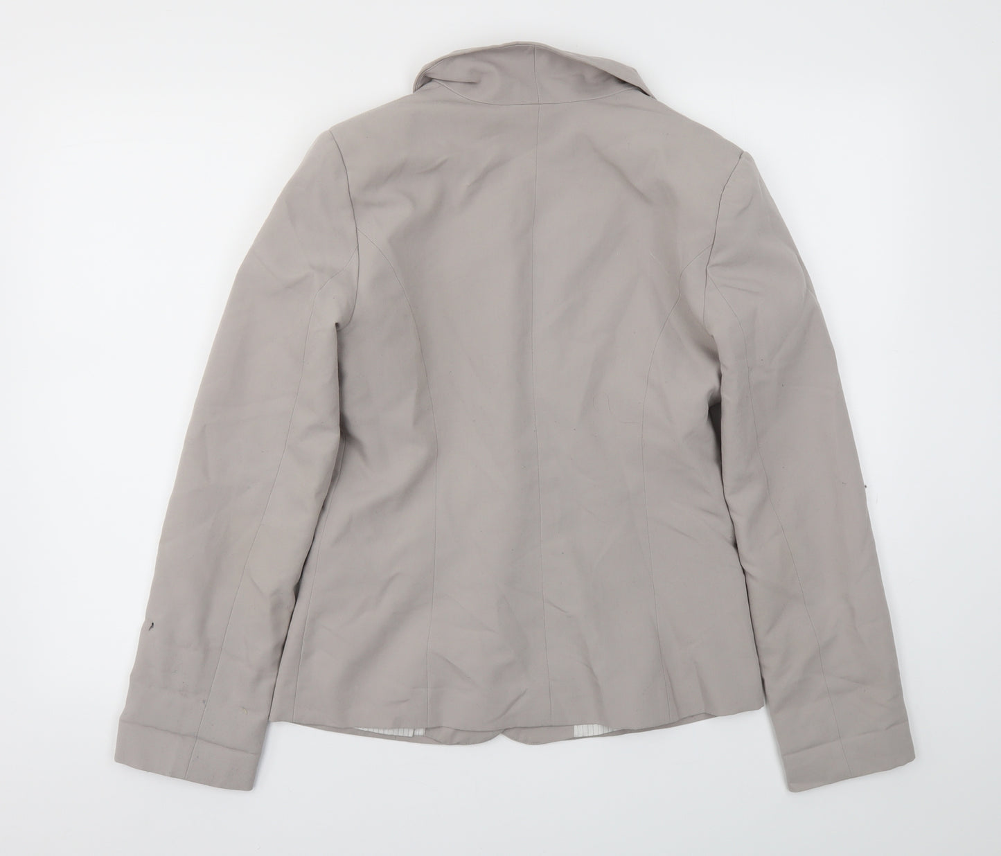 Primark Womens Grey   Jacket Blazer Size 10