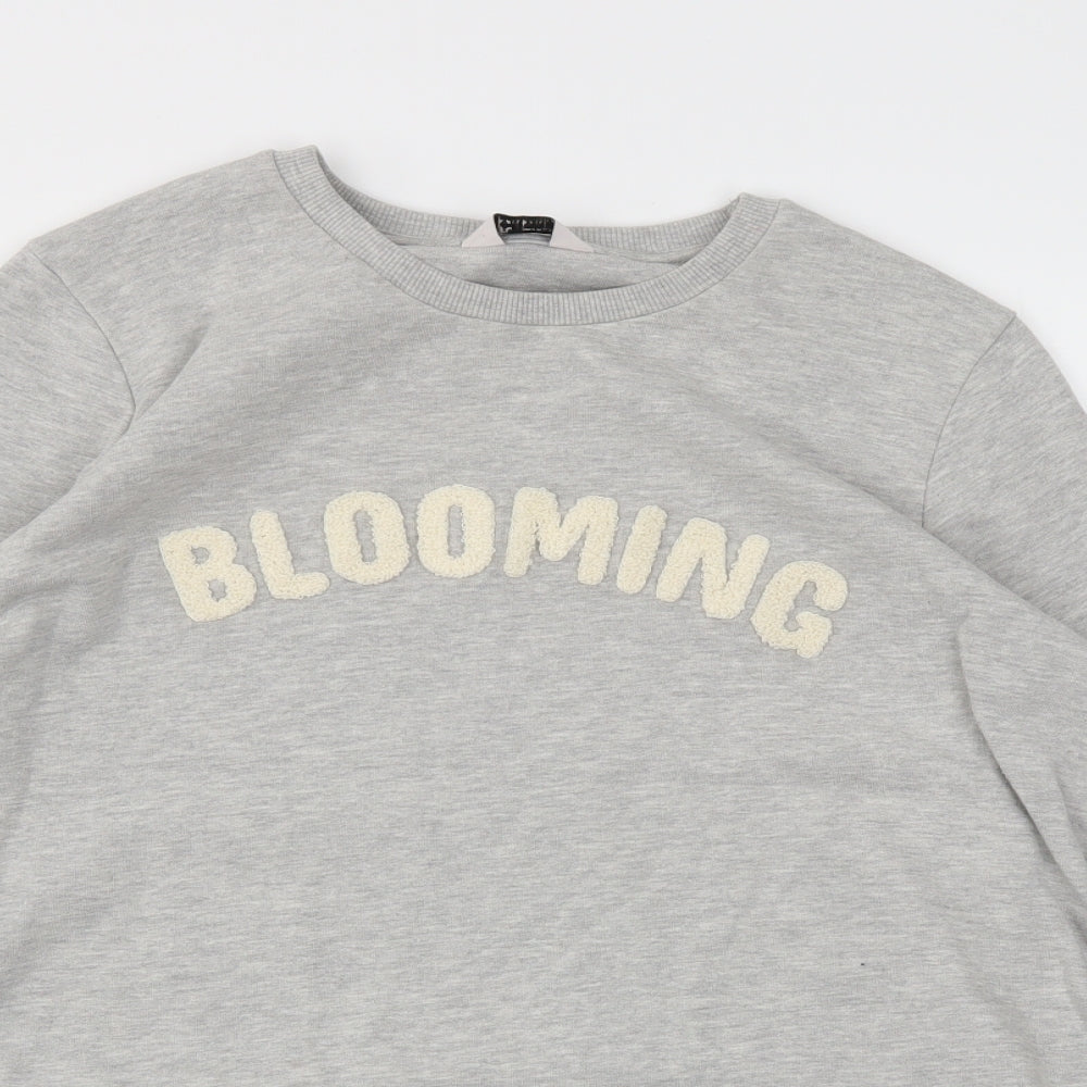 TU Womens Grey   Pullover Jumper Size 16