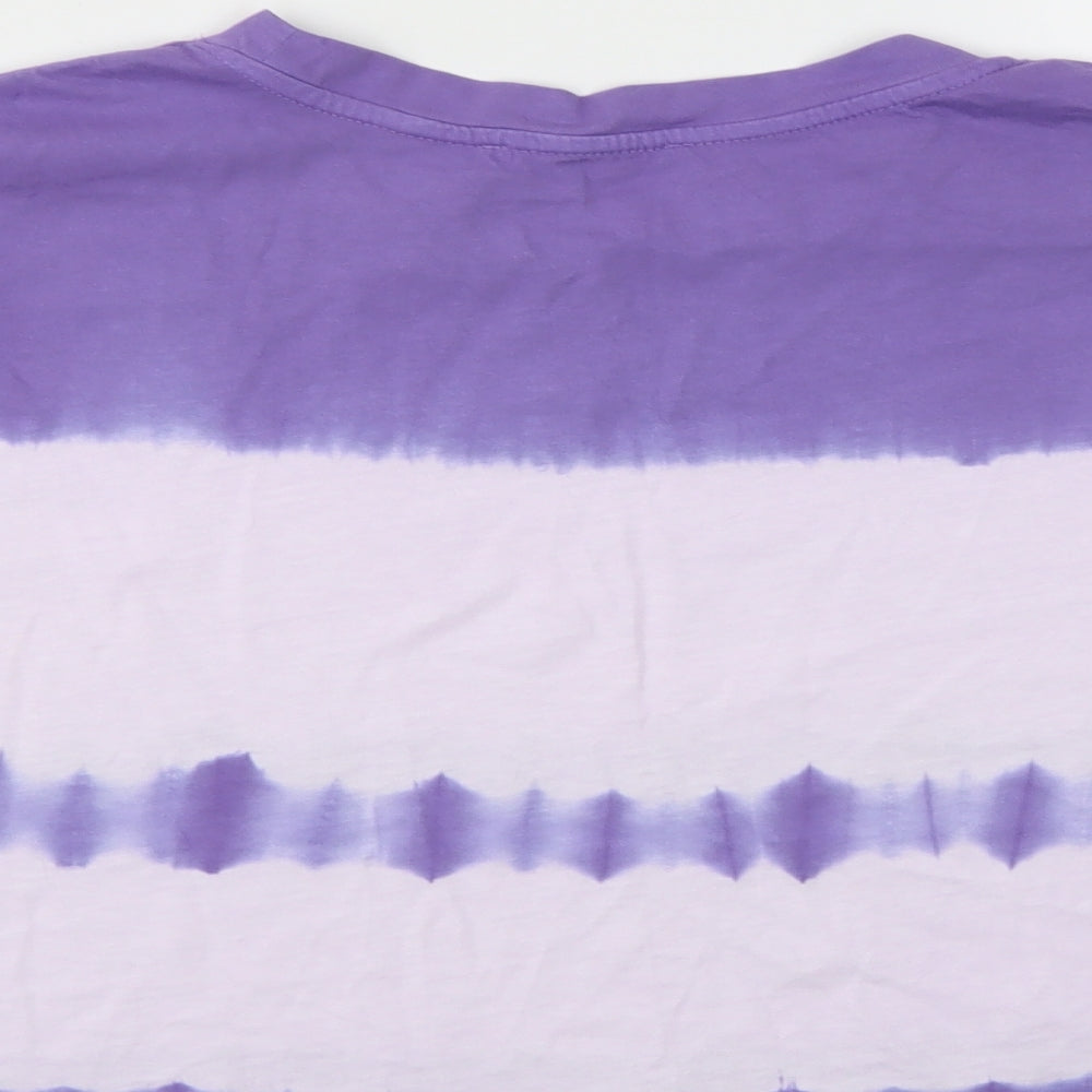 Zara Womens Purple   Basic T-Shirt Size M