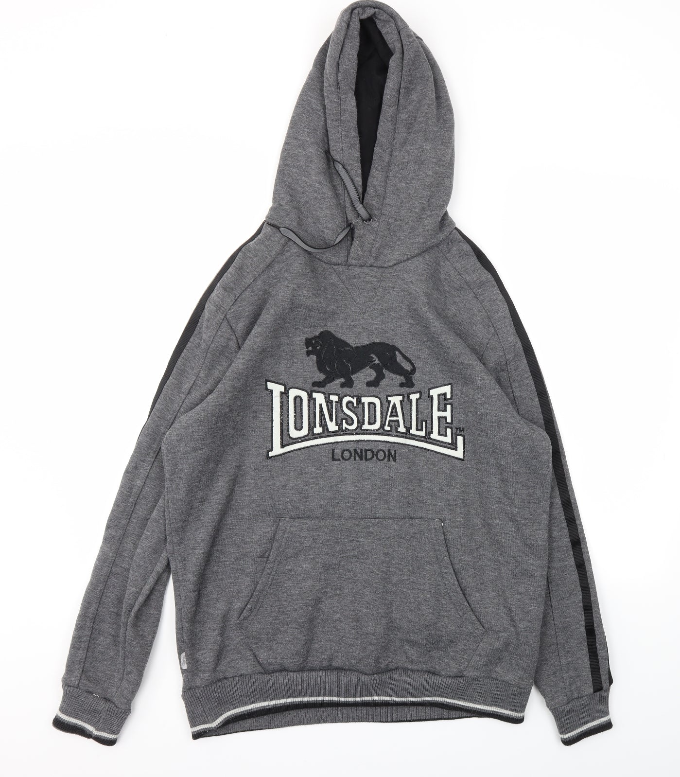 Lonsdale Mens Grey   Pullover Jumper Size S