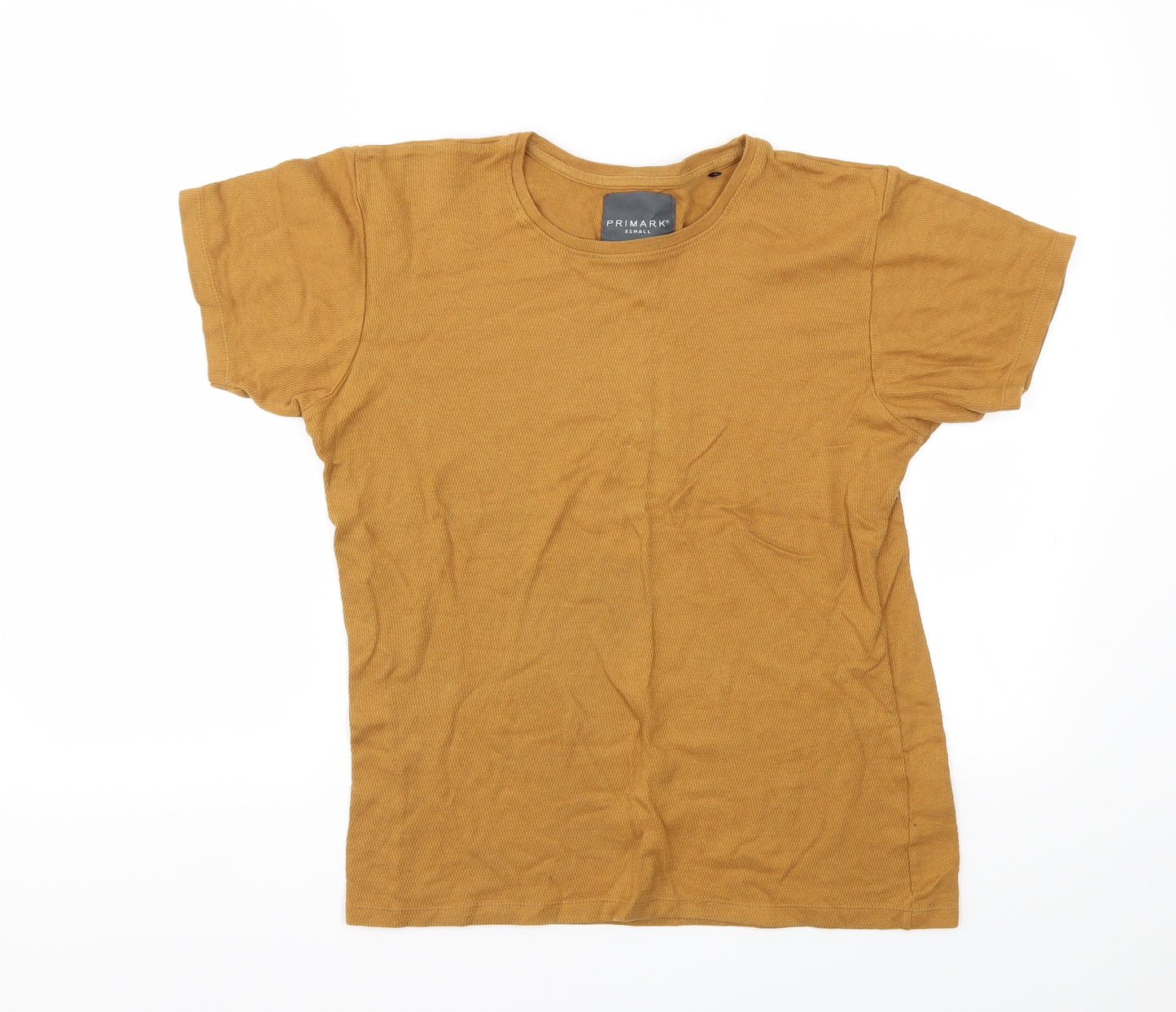 Primark Womens Brown   Basic T-Shirt Size XS
