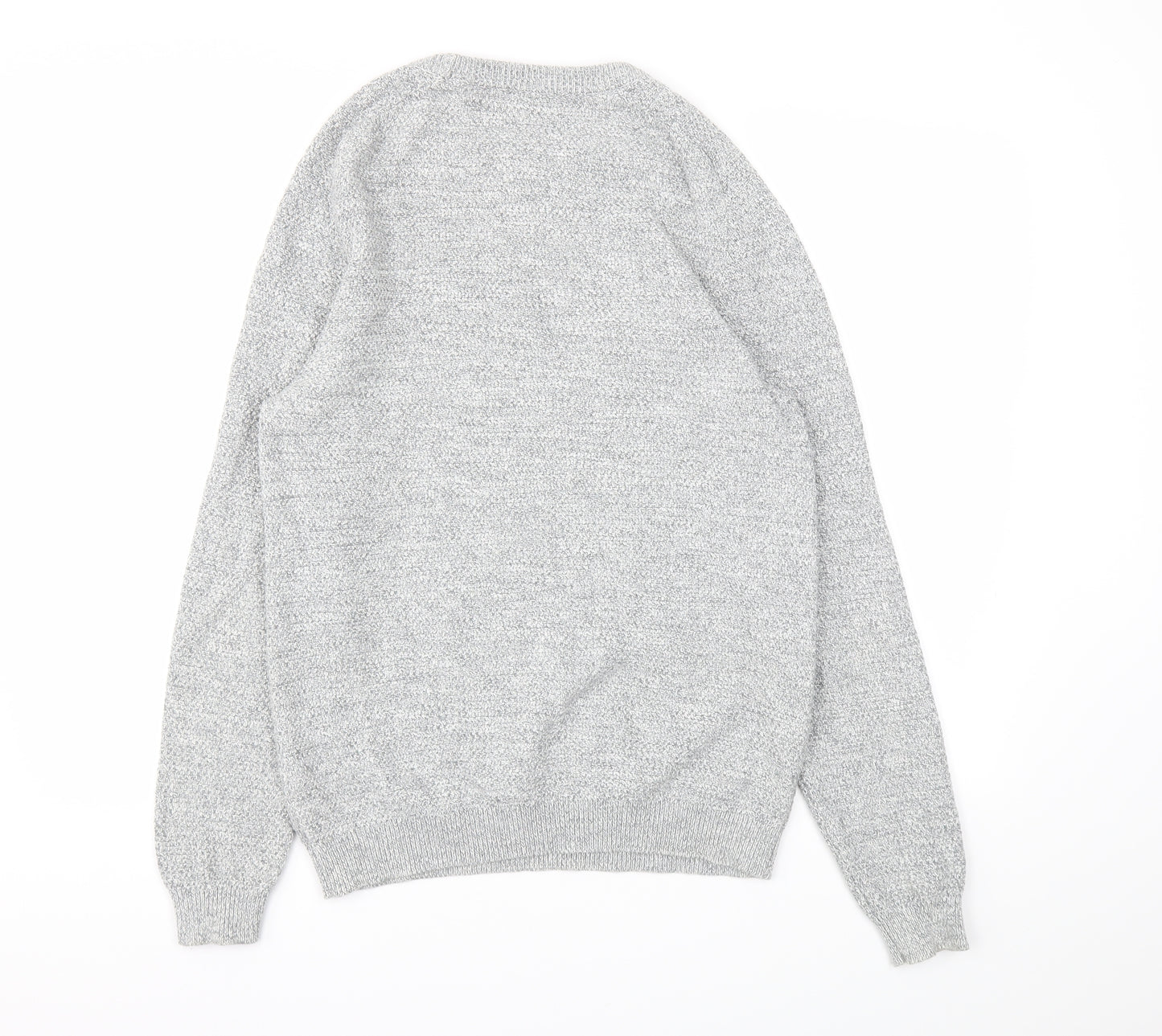George Mens Grey   Pullover Sweatshirt Size S