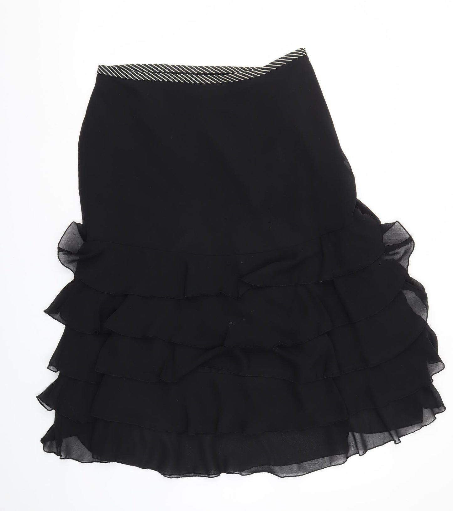 George Womens Black   Flare Skirt Size 16