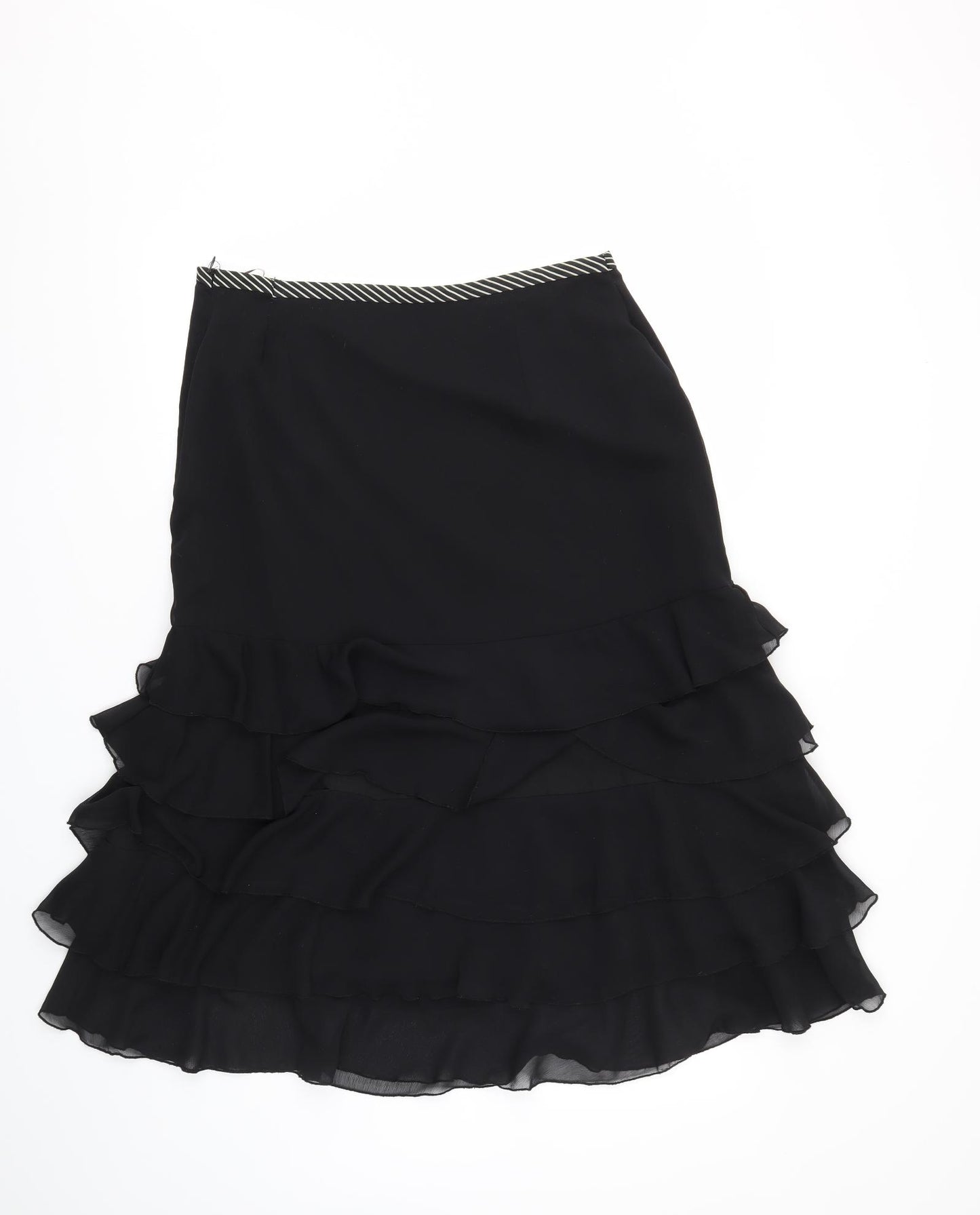 George Womens Black   Flare Skirt Size 16