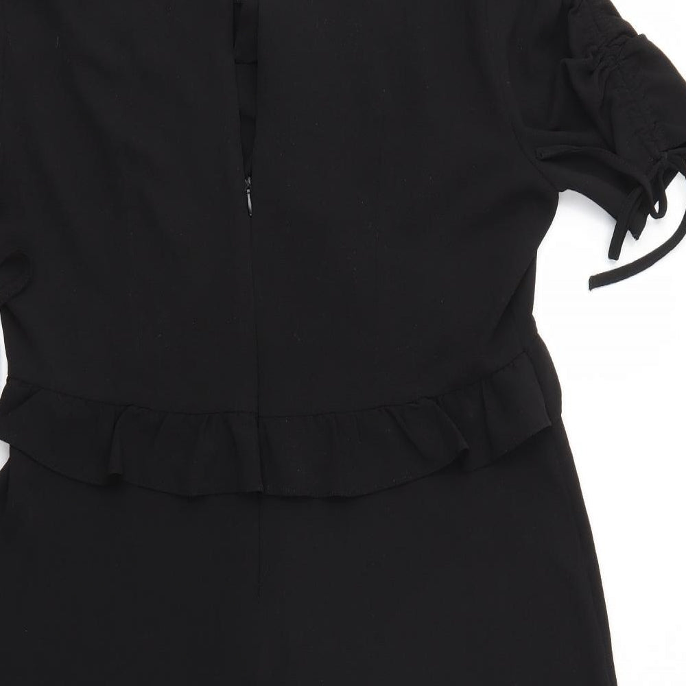 ASOS Womens Black   Fit & Flare  Size 16