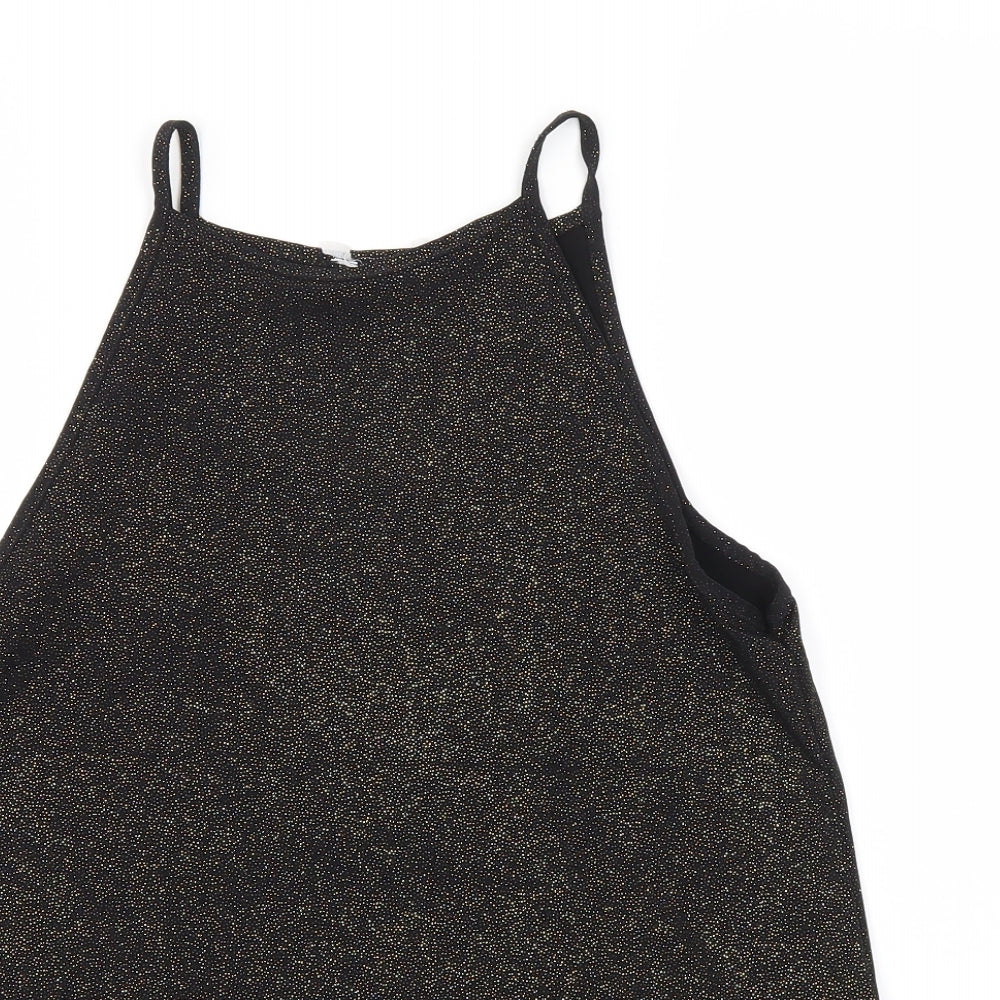 New Look Womens Black   Basic T-Shirt Size 12