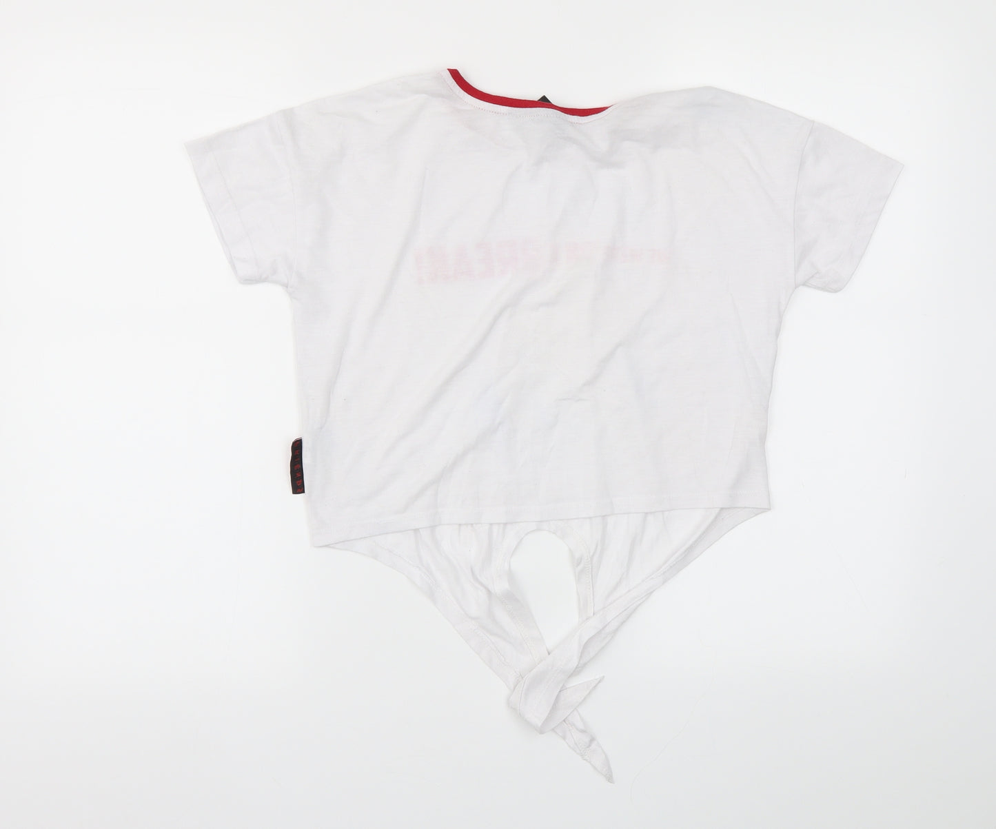 Primark Womens White   Basic T-Shirt Size 4