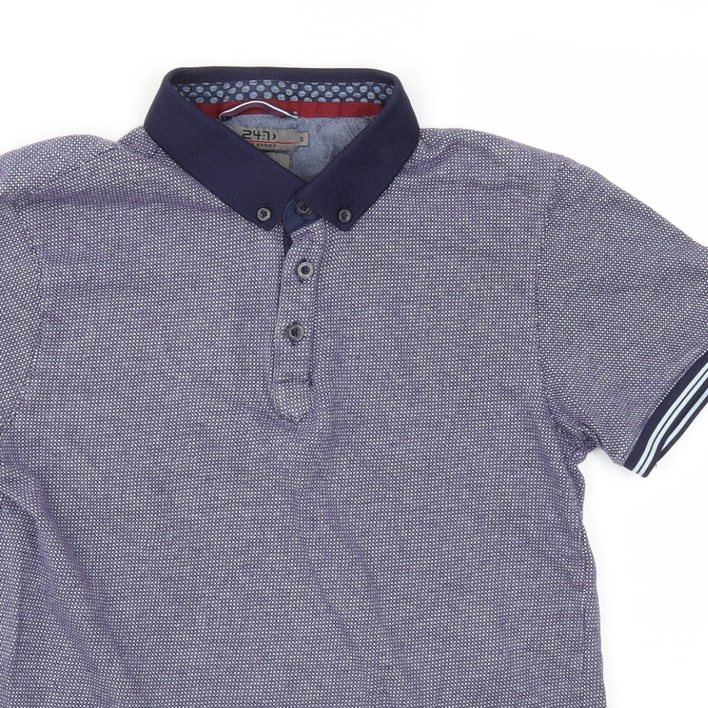 Jeff Banks Mens Blue    T-Shirt Size S