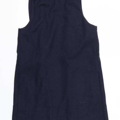 Select Womens Blue   Overcoat Coat Size 10