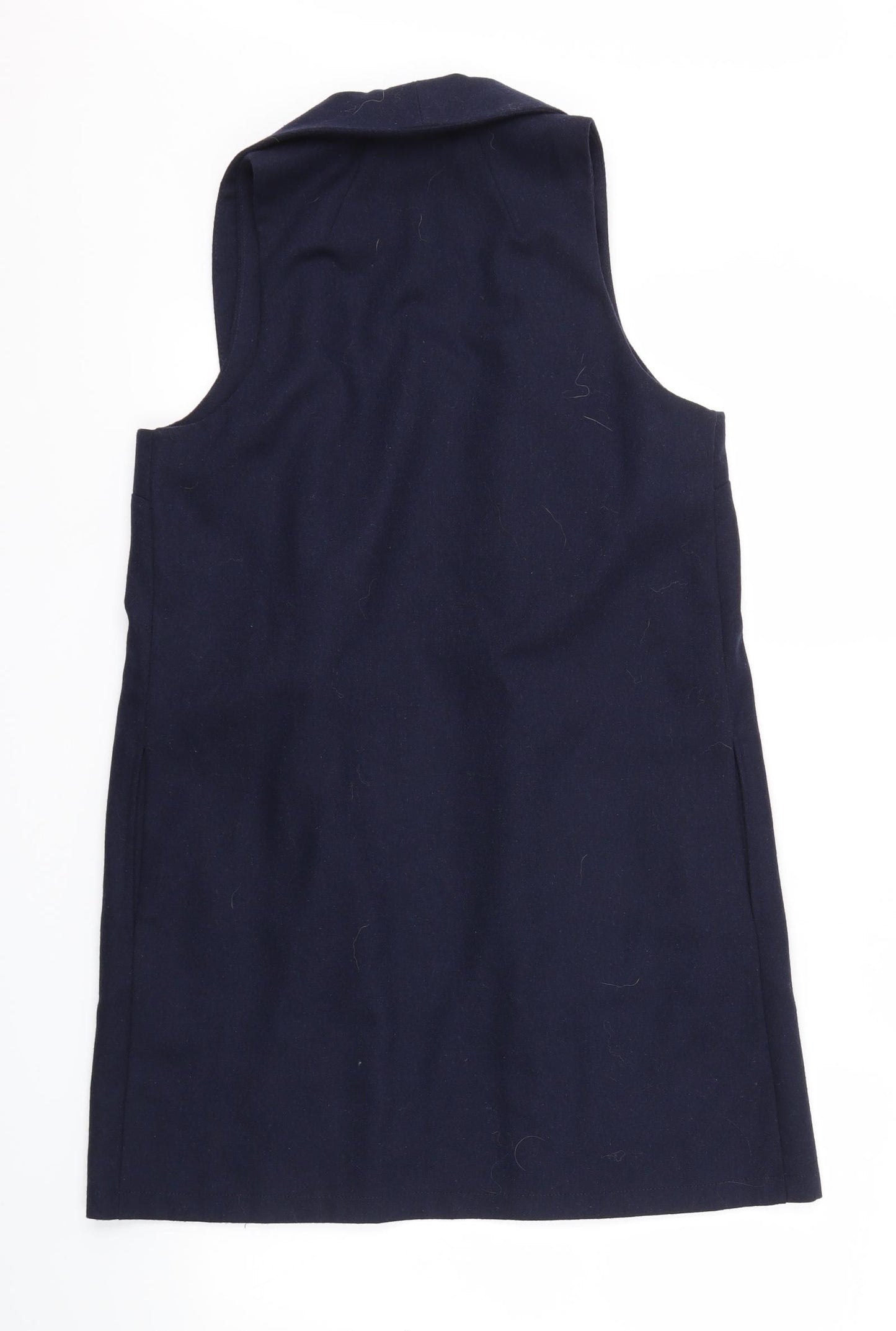 Select Womens Blue   Overcoat Coat Size 10