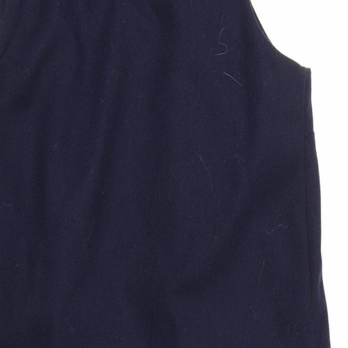 Select Womens Blue   Overcoat Coat Size 10