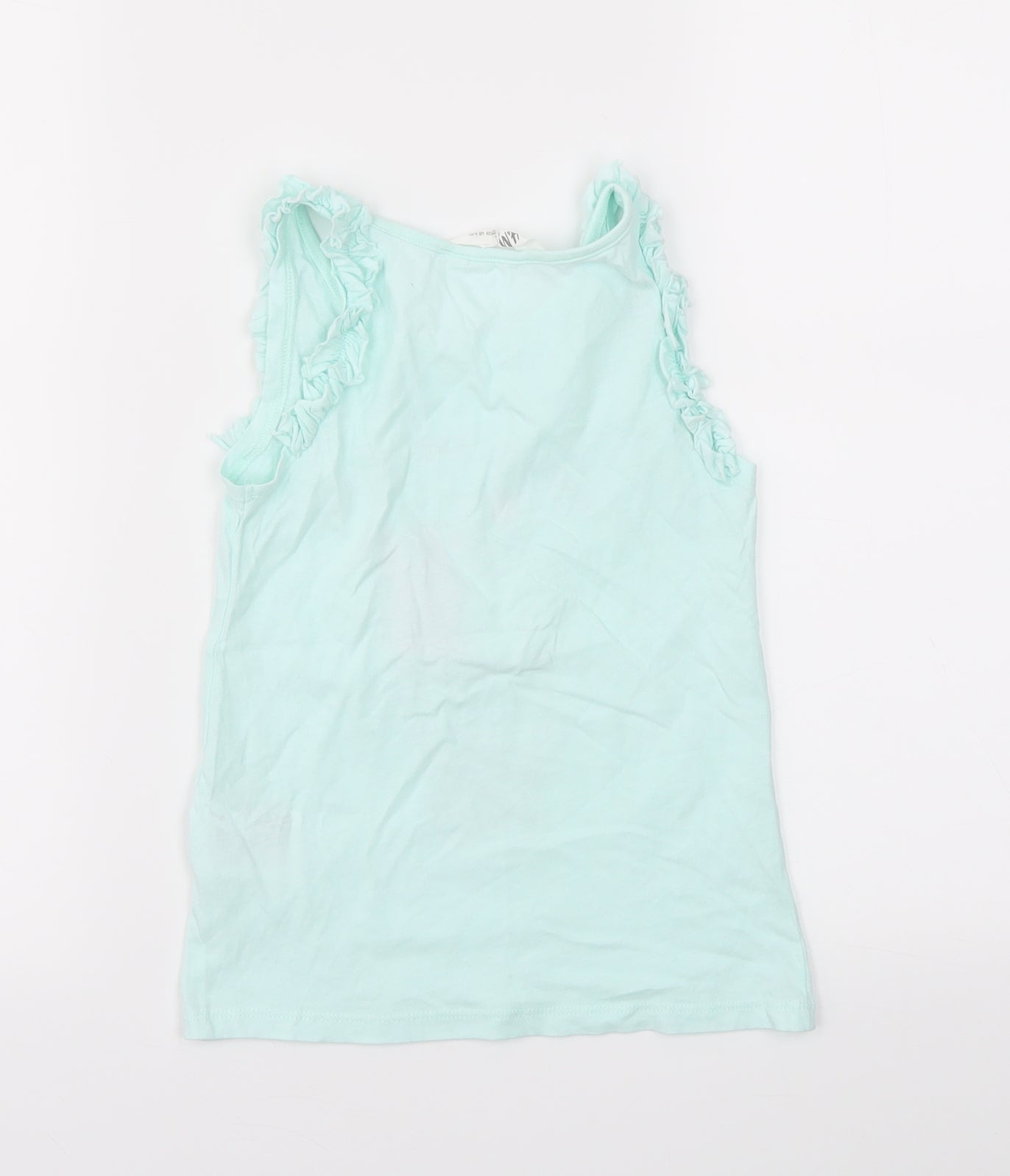 H&M Girls Blue   Basic T-Shirt Size 7-8 Years
