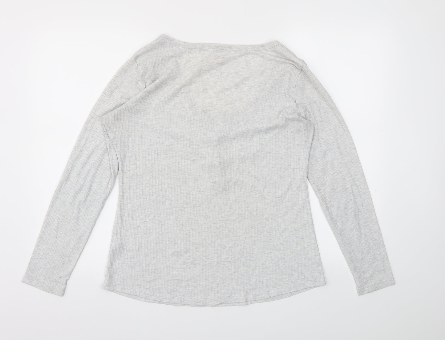 Primark Womens Grey   Basic T-Shirt Size L
