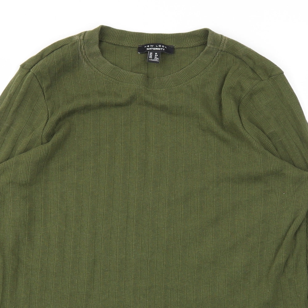 New Look Womens Green   Basic T-Shirt Size 16