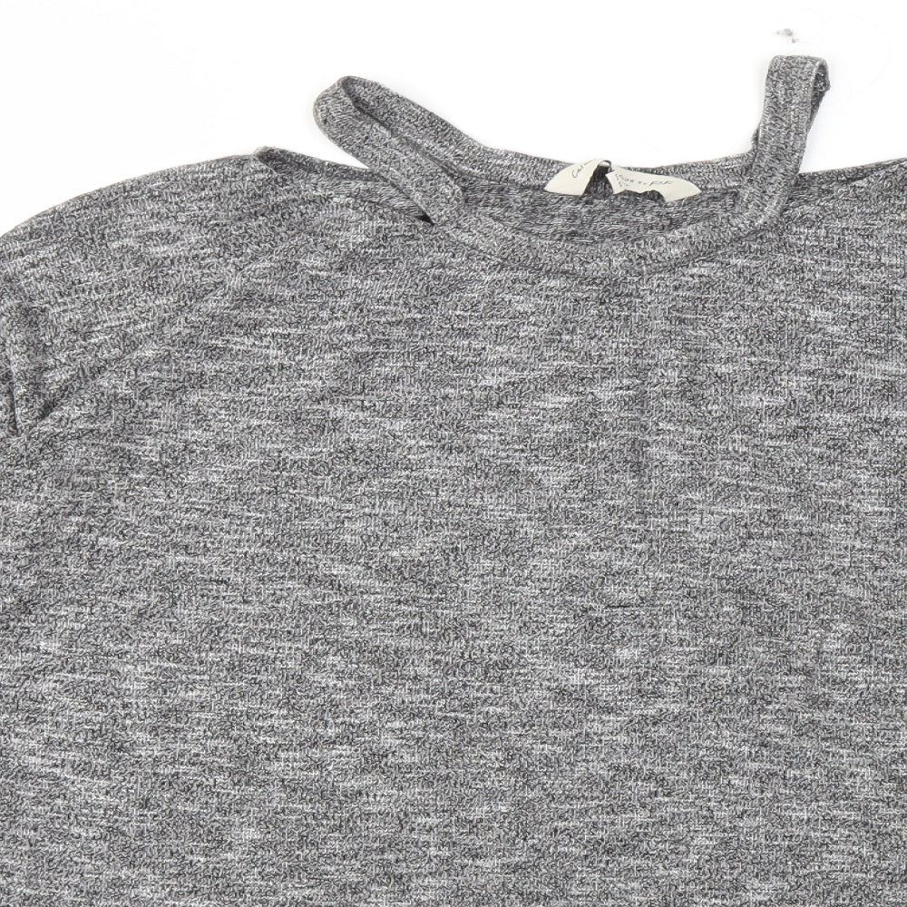 F&F Womens Grey   Basic T-Shirt Size 14