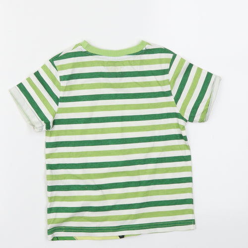 Nutmeg Boys Green Animal Print  Basic T-Shirt Size 3-4 Years