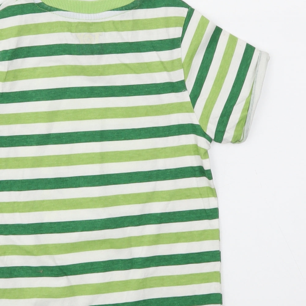 Nutmeg Boys Green Animal Print  Basic T-Shirt Size 3-4 Years