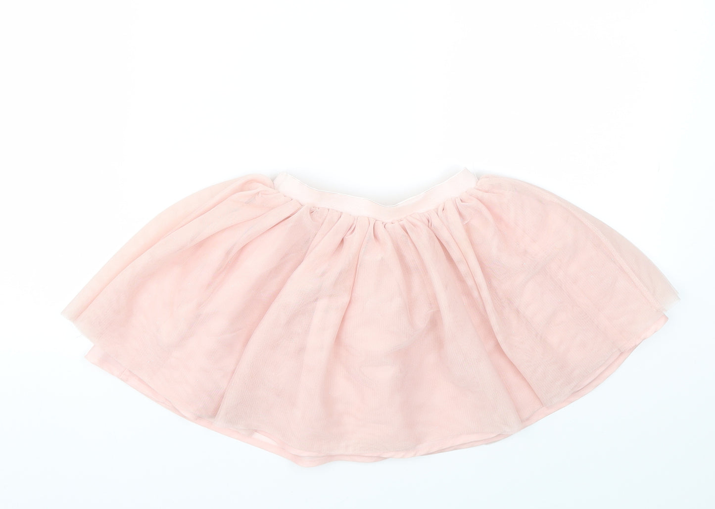 H&M Girls Orange   Flare Skirt Size 3-4 Years