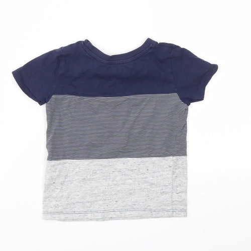 Primark Boys Blue   Basic T-Shirt Size 24 Months